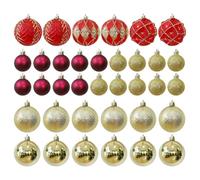 Christmas Tree Decoration Balls - Hanging Party Decorative Accessories - Colorful Festive Ball Decorations | Indoor Garden Parties Patio
