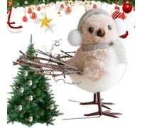 Christmas Tree Decoration - Foam 3D Bird Design Christmas Decorations - Christmas Tree Pendant Made of Foam in Bird Shape, for Bedroom, Balconies, Door Passages, Wall, Garden, Yard, Path