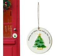 Christmas Tree Decoration for the Christmas Tree, 2D Acrylic Seasonal Decoration - Decorative Christmas Decoration - For Home Decorators Festival Planner Front Door Living Room Bedroom Stairs Mantle