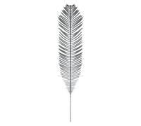 Christmas Tree Decoration Glitter Xmas Fern Ornament X 1 58Cm Silver