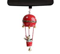 Christmas Tree Decoration - Hot Air Balloon Ornament, Holiday Hanging Bauble | Valentine’s Day Tree Decor For Couples, Whimsical Accent Winter Home Display, Colorful Keepsake, Party Favor