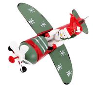 Christmas Tree Decoration Iron Airplane Hanging Ornament