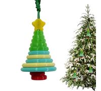 Christmas Tree Decoration Kit with Buttons | Handmade Christmas Decorations | Create Your Own Tree Decoration with Buttons | For Adults Beginners DIY Lovers Friends Family Vac