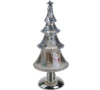 Christmas Tree Decoration LED Ornament - Light Up Clear Acrylic 45cm VFM e-Store Clear One Size