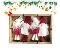 Christmas Tree Decoration - Plush Tree Ornaments - Festive Charm, Doll Pendant for Celebration Indoor Winter Door Home Family Window