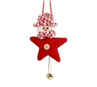 Christmas Tree Decoration Reindeer/Snowman/Santa Clause Ornament Decors Decorative Charming Bells For Party Holiday Room Decoration