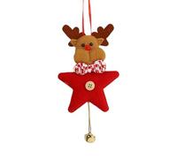 Christmas Tree Decoration Reindeer/Snowman/Santa Clause Ornament Decors Decorative Charming Bells For Party Holiday Holiday Decor