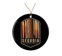 Christmas Tree Decoration Sequoia National Park Sequoia National Park Sequoia National Park Sequoia National Park Christmas Baubles Decoration Ceramic Hanging Funny Ceramic Xmas Ornament