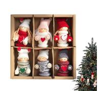 Christmas Tree Decoration Set - Cute Doll Pendant Decorations for Christmas Decoration | Plush Fabric Hanging Ornaments for Family Gatherings, Parties and Indoor Winter Festival Decoration