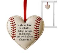 Christmas Tree Decorations - 2D Acrylic Pendant | Heart Shaped Tree Ornament A - For Saint Day And Weddings And Windows And Winter And Holiday And Home