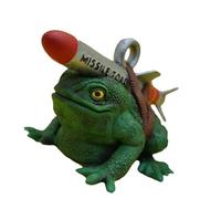 Christmas Tree Decorations 3D Missiles Toads Holiday Hanging Ornament Rockets Toads Pendant Funny Gag Gift Women Men Christmas Tree Decorations