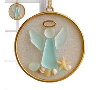Christmas Tree Decorations - Acrylic Christmas Coastal Ornament - Beach Charm for Holiday Celebration Wall Window Living Room Party Home Festive Season