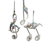 Christmas Tree Decorations Acrylic Icicle Snowflake Ice Drop Pendants for Hanging on Tree, Doors, and Outdoor Decorations, Reflective Ornaments for Holidays (A)