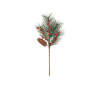 Christmas Tree Decorations Christmas Simulation Red Berries Put Bunch Of 6 Packs Pines Simulation Flowers Home Decorations Festive Decoration Must Have