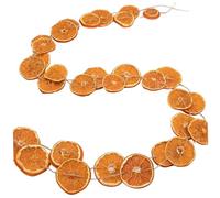 Christmas Tree Decorations, Christmas Tree Garland 30 Slice Lifelike Artificial Orange Garland 8.9ft Long Realistic Orange Decor for, Wall, Doorway, Window