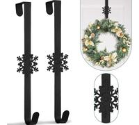 Christmas Tree Decorations Clearance Wreath Hanger On Door Metal Door Single Hook Christmas Decoration Hooks Wreath Small Pendant Hooks for Christmas Tree Holiday Wedding Party Decoration