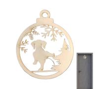 Christmas Tree Decorations for Dogs, Christmas Decorations for Tree, DIY Dolls with Hanging Hole on a Tree for Vintage Christmas Decorations
