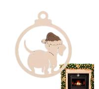 Christmas Tree Decorations for Dogs - for Christmas Trees - Handmade Dog Claw for Dolls with Hole for Holidays and Weddings