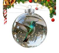 Christmas Tree Decorations in Bird Shape | Hummingbird Festive Reusable Exhibition Decoration - Christmas Bird Christmas Tree Ornaments - For Window Indoors Table Wall Outdoors Party Home Vacation
