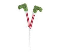 Christmas Tree Decorations | Plush Toy Leg Ornaments | Christmas Filled Leg Decorations for Tree Top | Holiday Outdoor Home Fireplace Wreaths Car