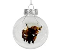 Christmas Tree Decorations Quality Fade Resistant Acrylic Material 2026 Wildlife Wonders Collection 3D Vivid Animal Christmas Decoration Clear Display for Indoor Display