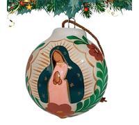 Christmas Tree Decorations - Vintage Religious Blessing - From Mary for Holiday Tree - for Living Room Bedroom Wall Window Door Ceiling Fireplace Garden Patio Porch
