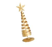 Christmas Tree Decorations With Base Star Iron Tree Ornaments For Tabletop Party Holiday Decoration Five-pointed Star Trees Decoration For Home Office Desktop Holiday