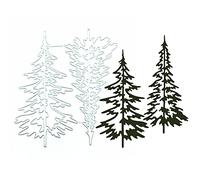 Christmas Tree Die Cuts Pine Tree Metal Cutting Stencils for Paper Card Making DIY Scrapbooking Album Festival Decor