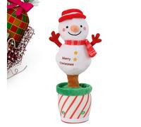 Christmas Tree Doll - Dancing Singing Santa Claus Toy | Musical Light-Up Animated Plush Christmas Decoration For Kids Adults | Holiday Toy - Home Party Gift Ornament