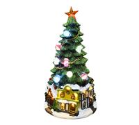 Christmas Tree Figure Prelit 30cm Battery Operated Table Top Xmas Décor