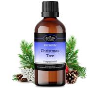 Christmas Tree Fragrance Oils for Diffuser, Perfect for Candle Making, Soaps, Bath Bombs, Slime, Wax Melts, and Oils for Oil Burners - Christmas Scent Oil for Hair & Skin Care UK Made - 50ml