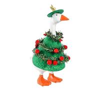 Christmas Tree Geese Outfit,Tree Shaped Statue Decor Clothes - Geese Outfit Clothes - for Gatherings, Celebrations, Seasonal Events, Festive Party