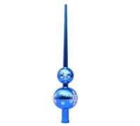 Christmas Tree Gourd Star 28cm Lightweight Plastic Christmas(Blue)