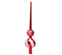 Christmas Tree Gourd Star 28cm Lightweight Plastic Christmas(Red)