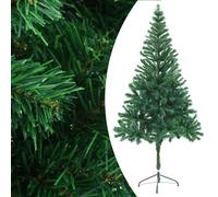 Christmas Tree Green 180x90cm PVC 564 Branches Dense Artificial with Stand Large