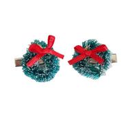 Christmas Tree Hair Clips Festival Props Side Clip Women Girls Hair Decoration