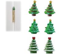 Christmas Tree Hinge Decoration,DIY Magnetic Head Home Decoration,Mini Christmas Tree Door Hinge Heads Decorative Topper,Gift for Home Holiday Partys (Set-D)