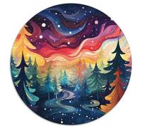 Christmas Tree Jigsaw Puzzles Puzzle for Adults Kids. 1000 Piece Whimsical Challenge Toy Educational Game Home Decoration for Educational Games Gifts 1000pcs (67.5x67.5cm)