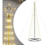 Christmas Tree Light Christmas Fairy Light Cone 570 LEDs Warm White vidaXL
