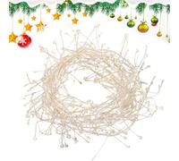 Christmas Tree Lights - Copper Christmas Tree Lights | Waterproof Firefly Garland 300 Cm 100 LED | 8 Lighting Modes Fairy Twinkle Decoration | Ideal For Bedroom, Bedroom