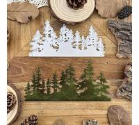 Christmas Tree Line Metal Die Cuts for Card Making,Merry Christmas Tree Snowfake Card Cutting Dies Cut Stencils DIY Scrapbooking Album Decorative Embossing Paper Card Embossing Craft