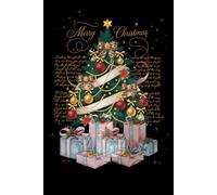 Christmas Tree Magic | Holiday Season Notebook | christmas gratitude notebook |150 Pages | 6x9 Inches: Festive Christmas Tree & Gift Box Design | Lined Journal for Notes, Reflections & Holiday Cheer