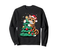 Christmas Tree Maine Coon Sunglasses American Longhair Sweatshirt