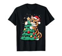 Christmas Tree Maine Coon Sunglasses American Longhair T-Shirt