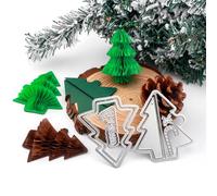 Christmas Tree Metal Cutting Dies for Card Making DIY Scrapbooking Paper Crafting Handmade Crafts, Xmas Metal Die Cuts Punch Template Molds Arts Crafts Supplies Scrapbook Photo Album Decorations