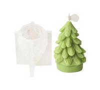 Christmas Tree Molds Handmade Castings Scented Clay Plaster Epoxy Resin Silicone Christmas Tree Handmade Pine Cone Clay