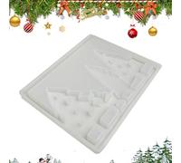 Christmas Tree Mould - for Table Concrete Ornaments | Silicone for Luminous Plaster Signs for Craftsmen Students Artists Adults Boys Decorators
