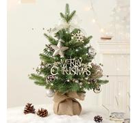 Christmas Tree Music Boxes Mini Tabletop Christmas Tree Musical Wind Up Music Box Desktop Decoration for Christmas Birthday Gift (Green, 30cm*50cm)