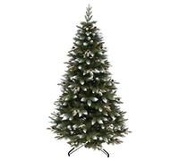 CHRISTMAS TREE New Boxed Traditional Forest Green Luxury TREE (Scandinavian Spruce, 180 cm)