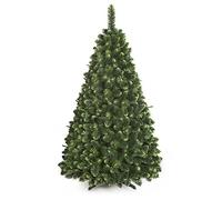 CHRISTMAS TREE New Boxed Traditional Forest Green Luxury TREE (Young Pine, 150 cm)
